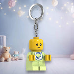 ليجو اي كيو سلسلة مفاتيح كابتن بريكبيرد مكعبات التركيب LEGO