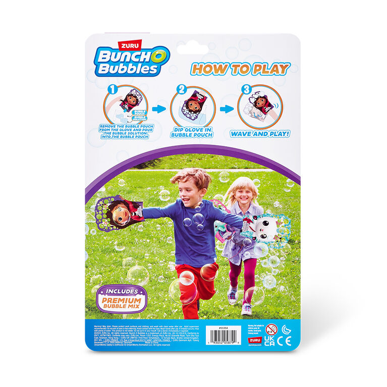 بانش او بابلز قفاز فقاعات الصابون فقاعات الماء والصابون Zuru