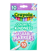 كرايولا اقلام ماركر بسن رفيع 10 قطع رسم و تلوين Crayola