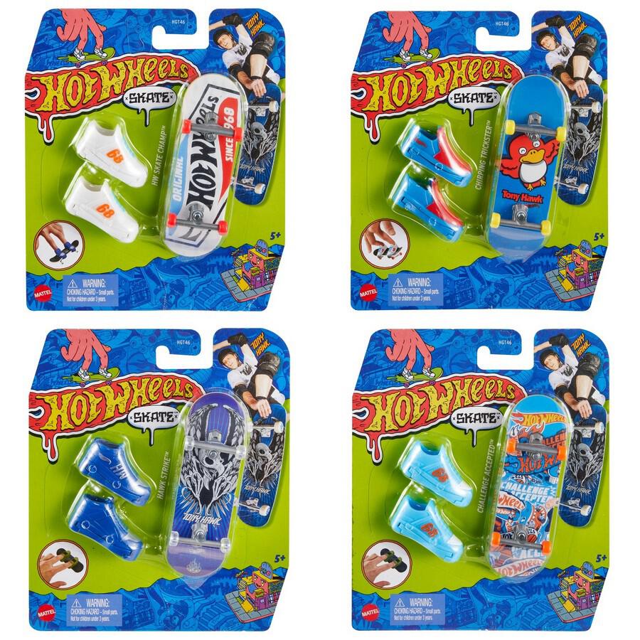 هوت ويلز ماتيل لوح تزلج صغير اشكال متنوعة المركبات المتنوعه HotWheels