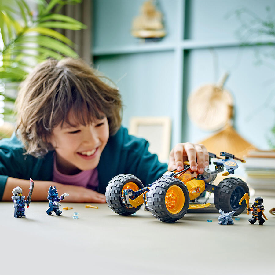 ليجو نينجاغو العاب سيارة نينجا للطرق الوعرة مكعبات التركيب LEGO
