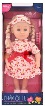 دولز وورلد دمية شارلوت 36 سم دمى المواليد Dolls World