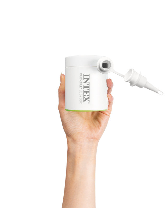 انتكس مضخة هواء لحوض السباحة قابلة لإعادة الشحن اكسسوارات المسابح Intex