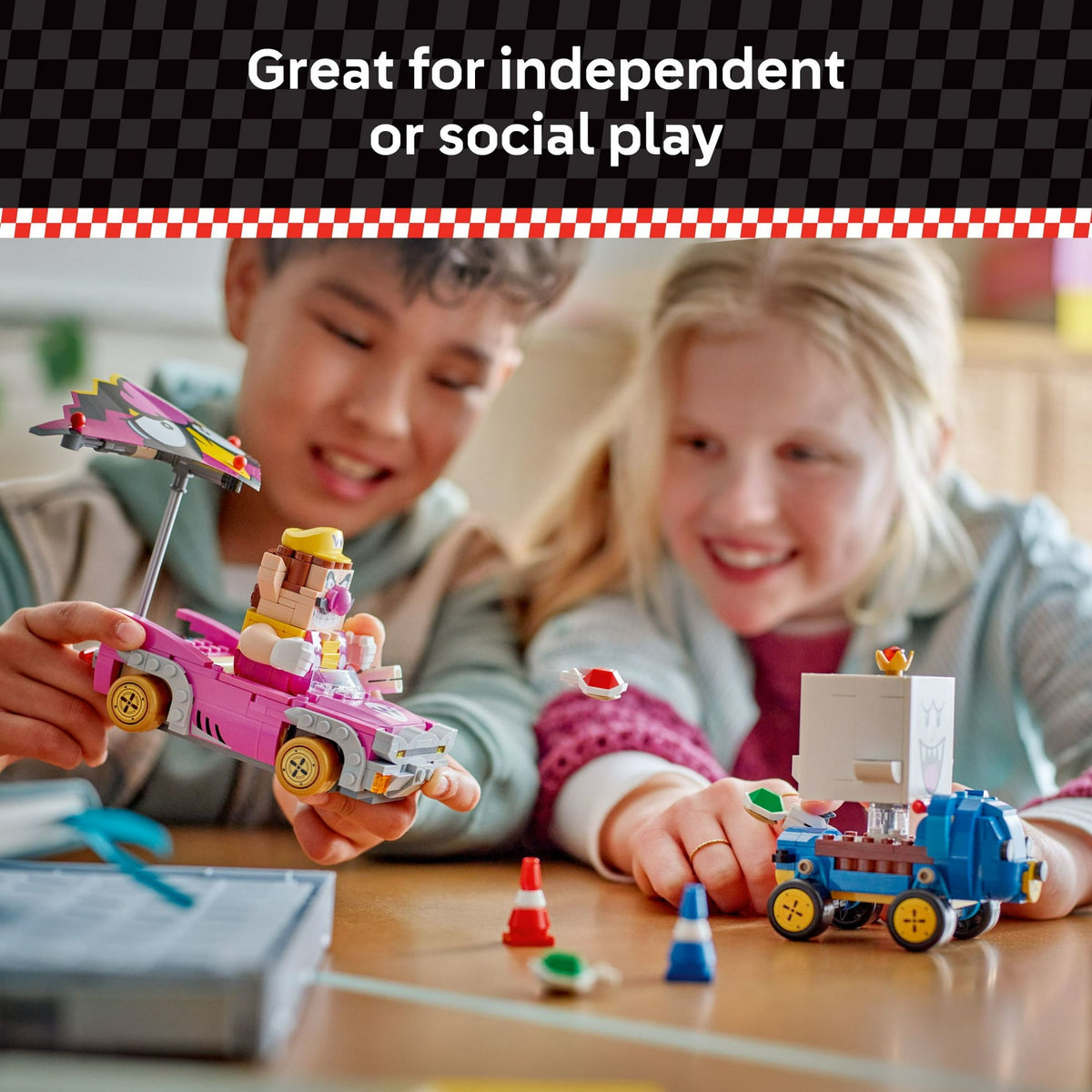 ليجو 72038 سوبر ماريو كارت واريو كينج بو مكعبات التركيب LEGO