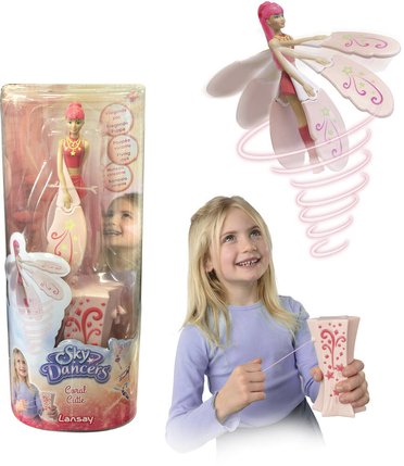 سكاي دانسرز دمية كورال كيوتي الطائرة دمية مع اكسسوارات SKY DANCERS