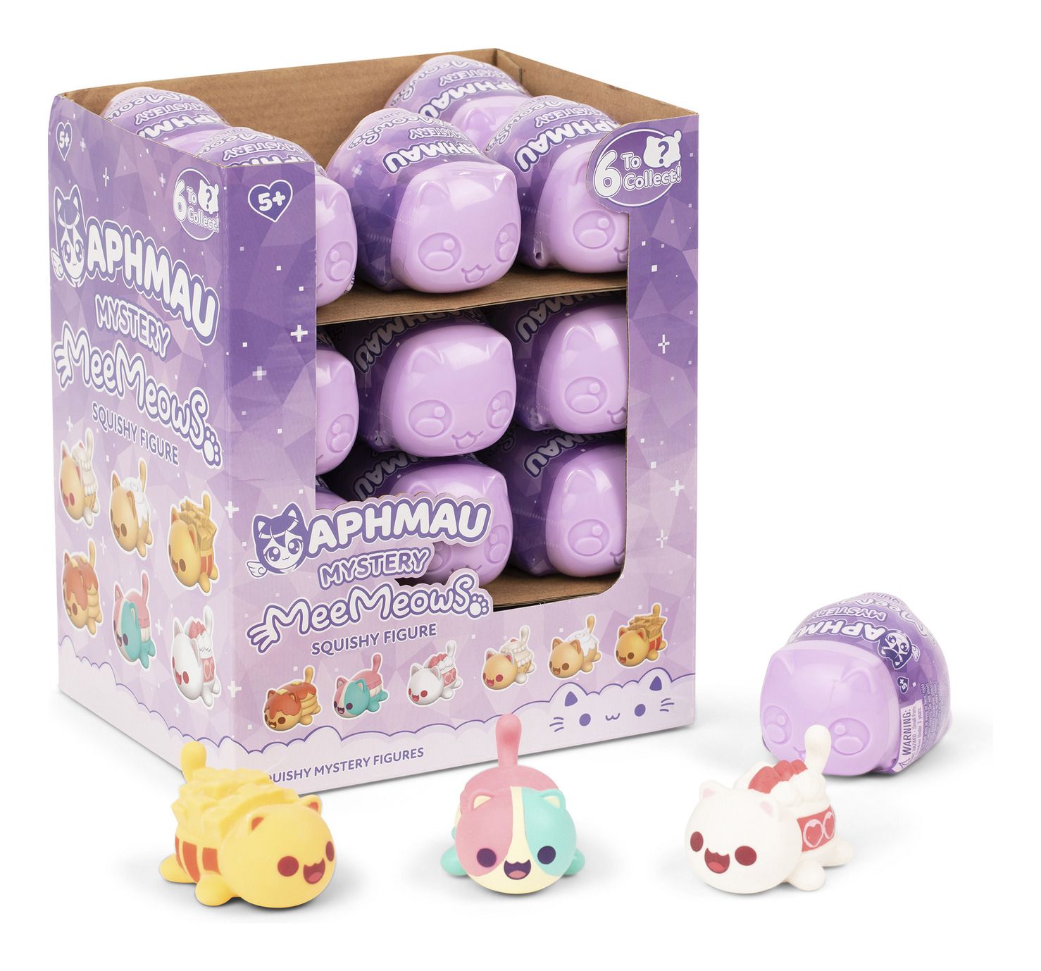 أفماو مجسمات اسفنجية ميميوز اشكال متنوعة الالعاب القطنية Aphmau