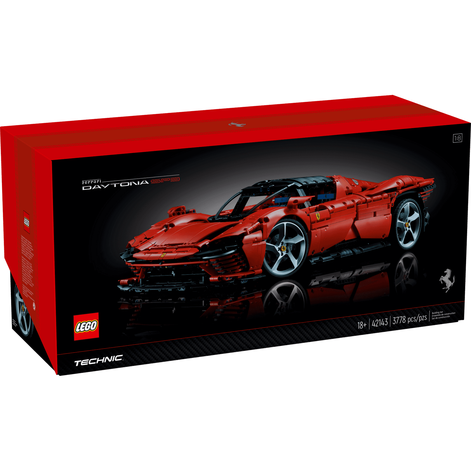 ليجو 42143 تكنيك سيارة فيراري دايتونا مكعبات المغناطيس LEGO