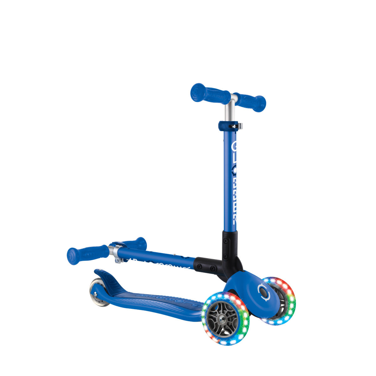غلوبر سكوتر إليت برايم 3 عجلات أزرق كحلي سكوتر 3 عجلات GLOBBER