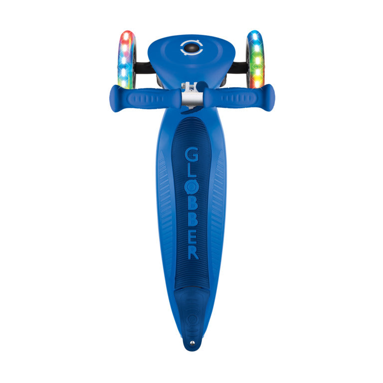 غلوبر سكوتر إليت برايم 3 عجلات أزرق كحلي سكوتر 3 عجلات GLOBBER