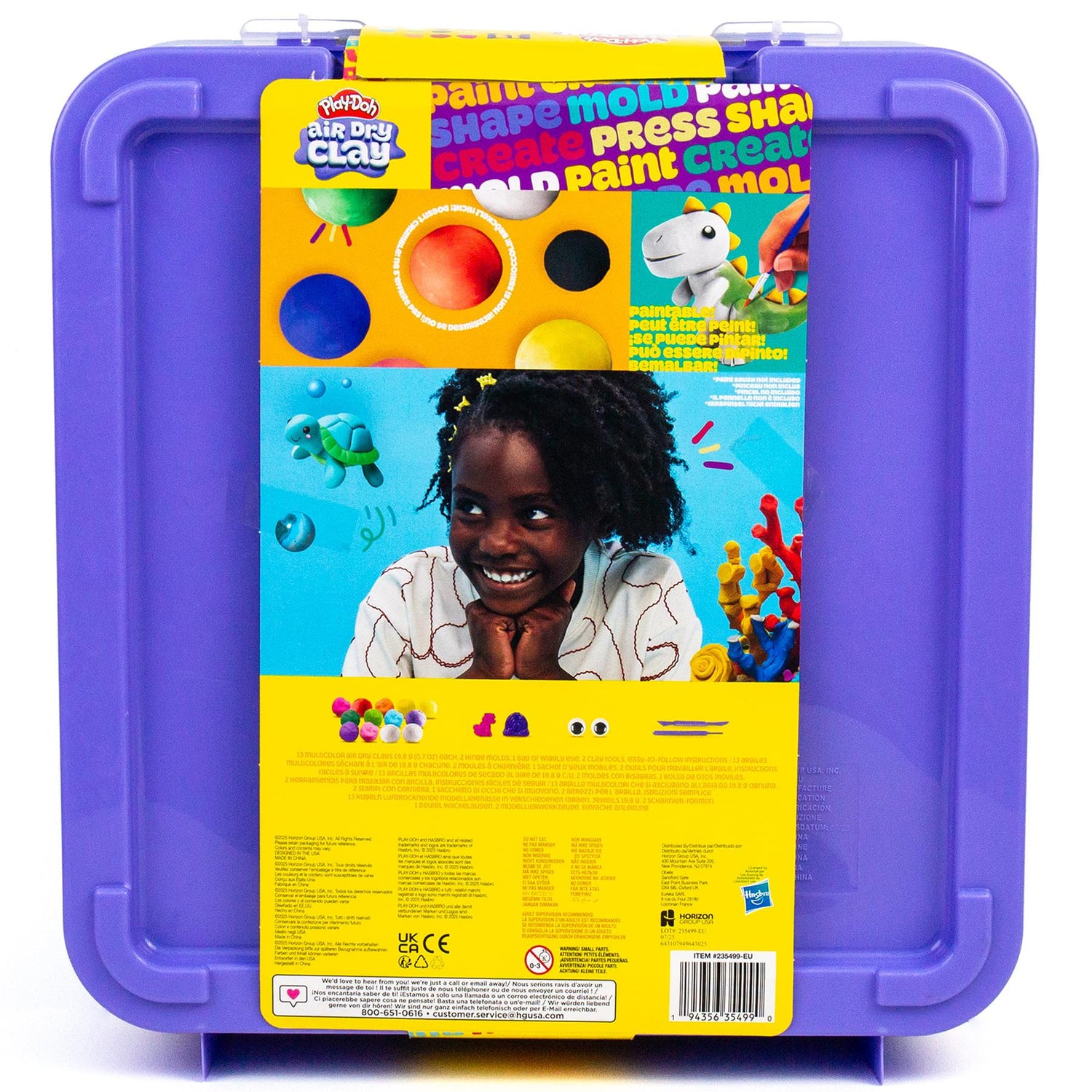 بلاي دوه صلصال جاف المجموعة البنفسجية الصلصال والمعجون Play-Doh