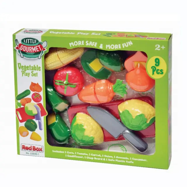 ريد بوكس مجموعة لعب الخضروات ألعاب المطابخ RED BOX