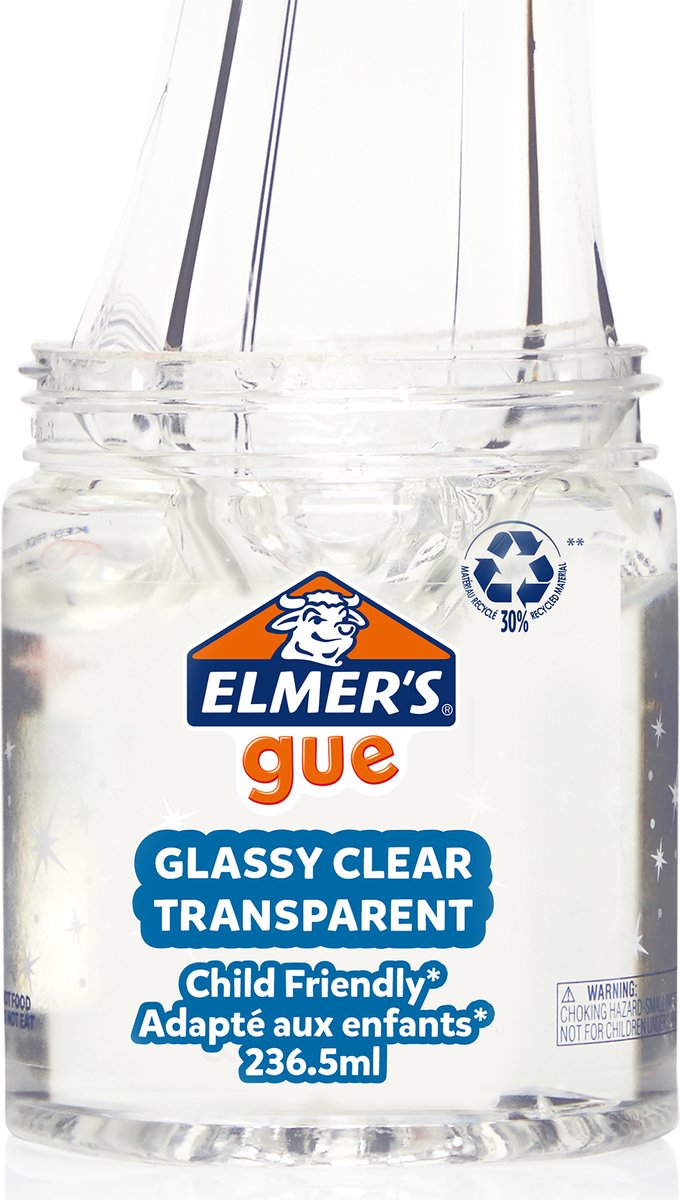 ايلميرز برطمان سلايم شفاف 236 مل سلايم Elmer's