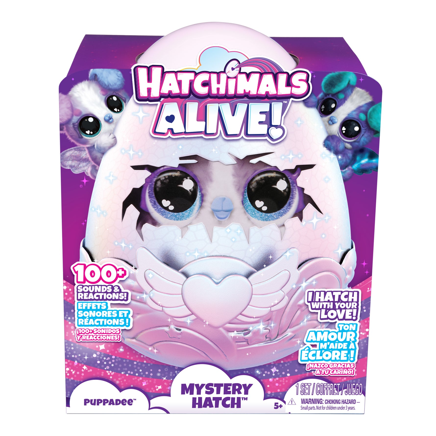 هاتشيمالز اللايف بيضة بوبادي القطنية الالعاب القطنية Hatchimals