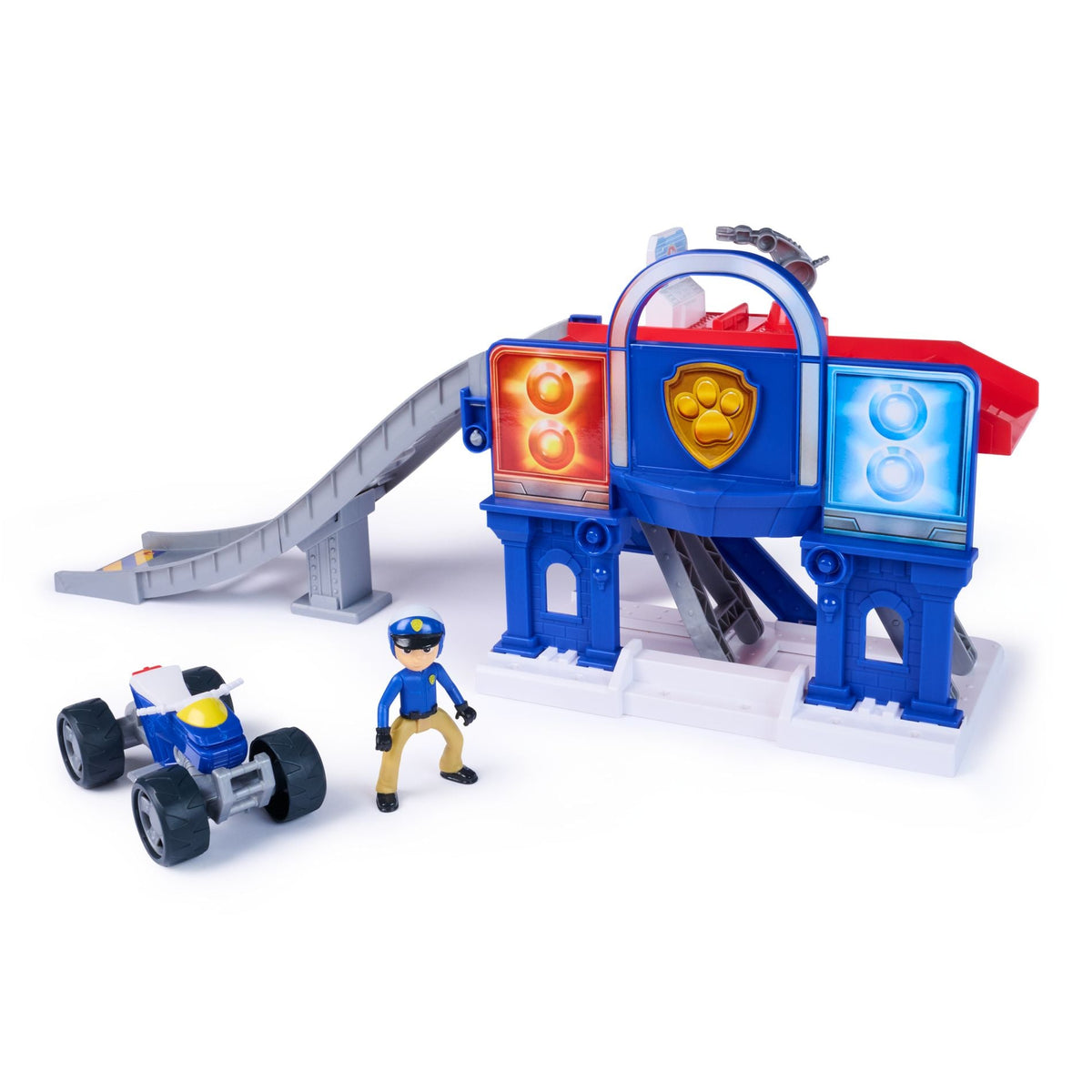 باو باترول مجموعة ألعاب البحث والإنقاذ والإصلاح مركبات مع مسار Paw Patrol