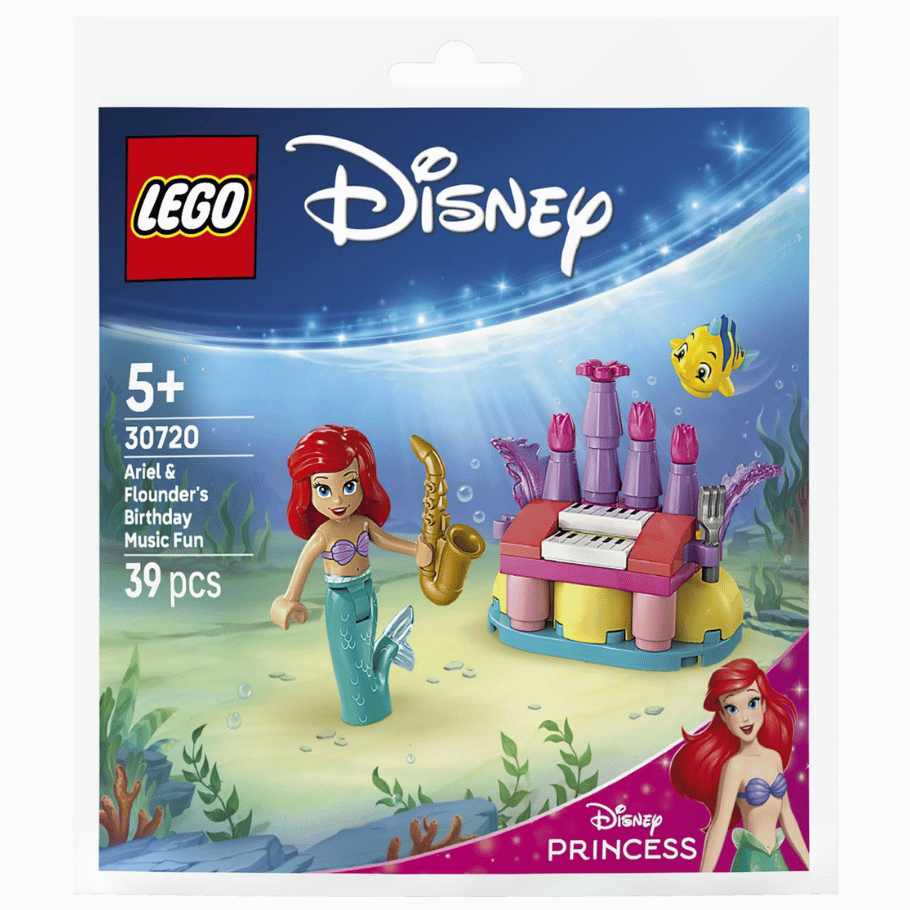 ليجو ديزني بيانو آرييل وفلاوندر 30720 مكعبات التركيب LEGO