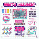 ستيكي رولز صناعة مجوهرات مع ملصقات الخرز والاكسسوارات Sticki Rolls