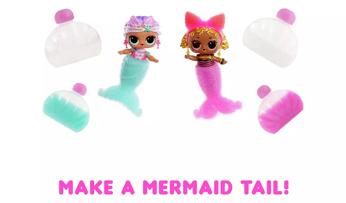 ال او ال سربرايز حوريات البحر الصغيرة متغير اللون المجسمات LOL Surprise