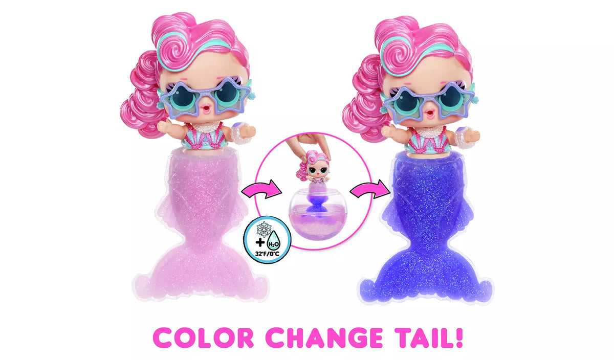 ال او ال سربرايز حوريات البحر الصغيرة متغير اللون المجسمات LOL Surprise