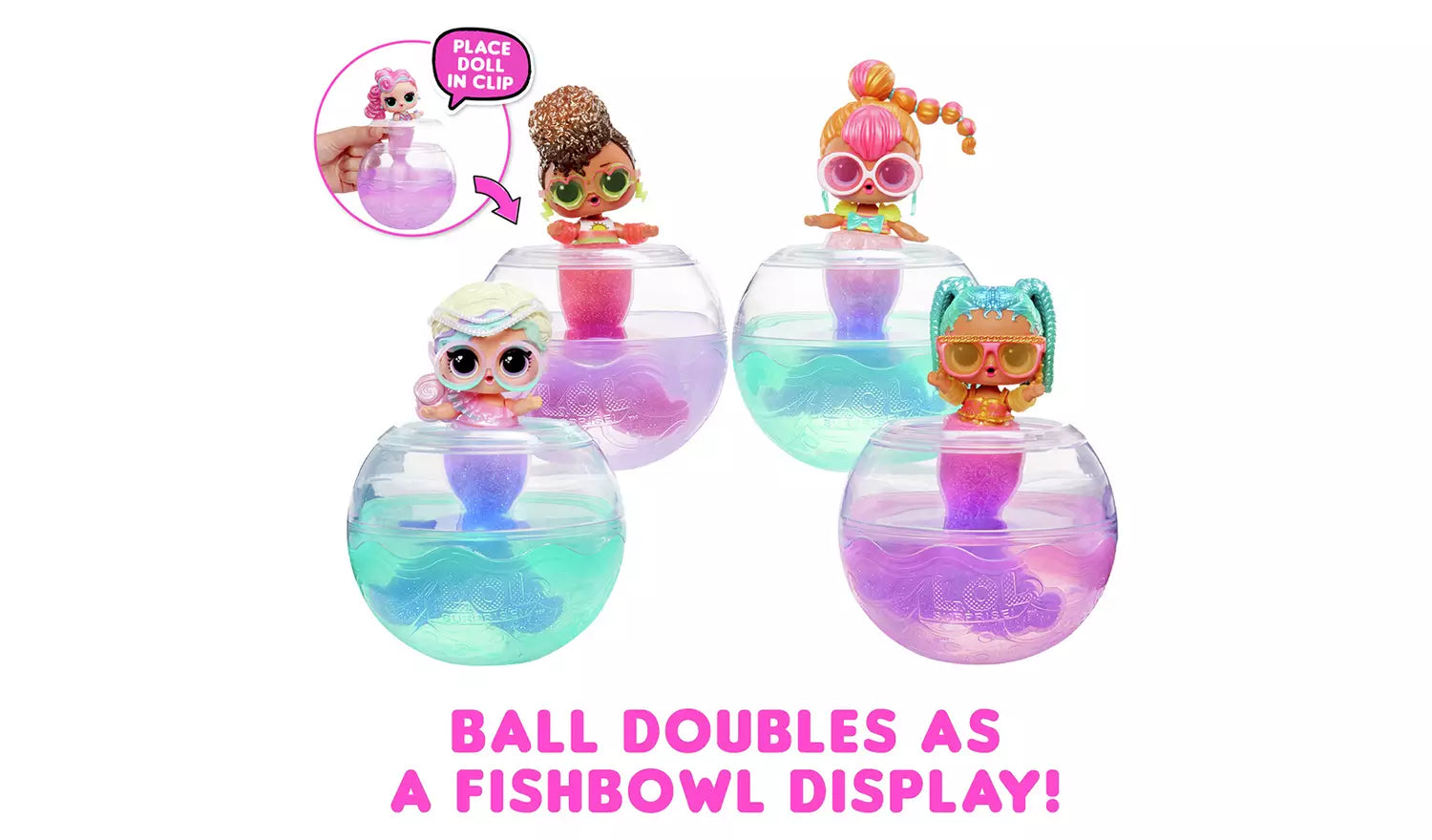 ال او ال سربرايز حوريات البحر الصغيرة متغير اللون المجسمات LOL Surprise