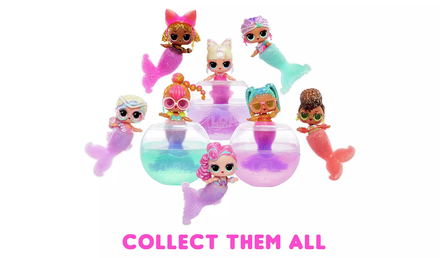 ال او ال سربرايز حوريات البحر الصغيرة متغير اللون المجسمات LOL Surprise