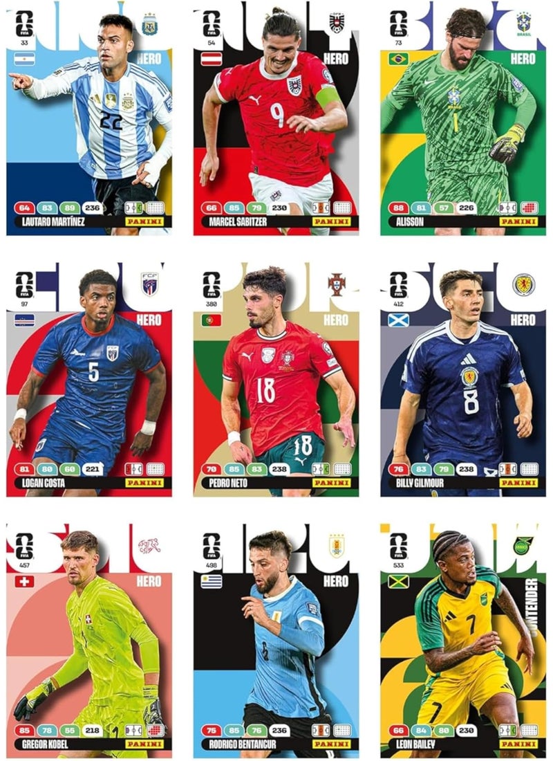 ادرينالين باك إكس إل لكأس العالم 2026 العاب البطاقات PANINI