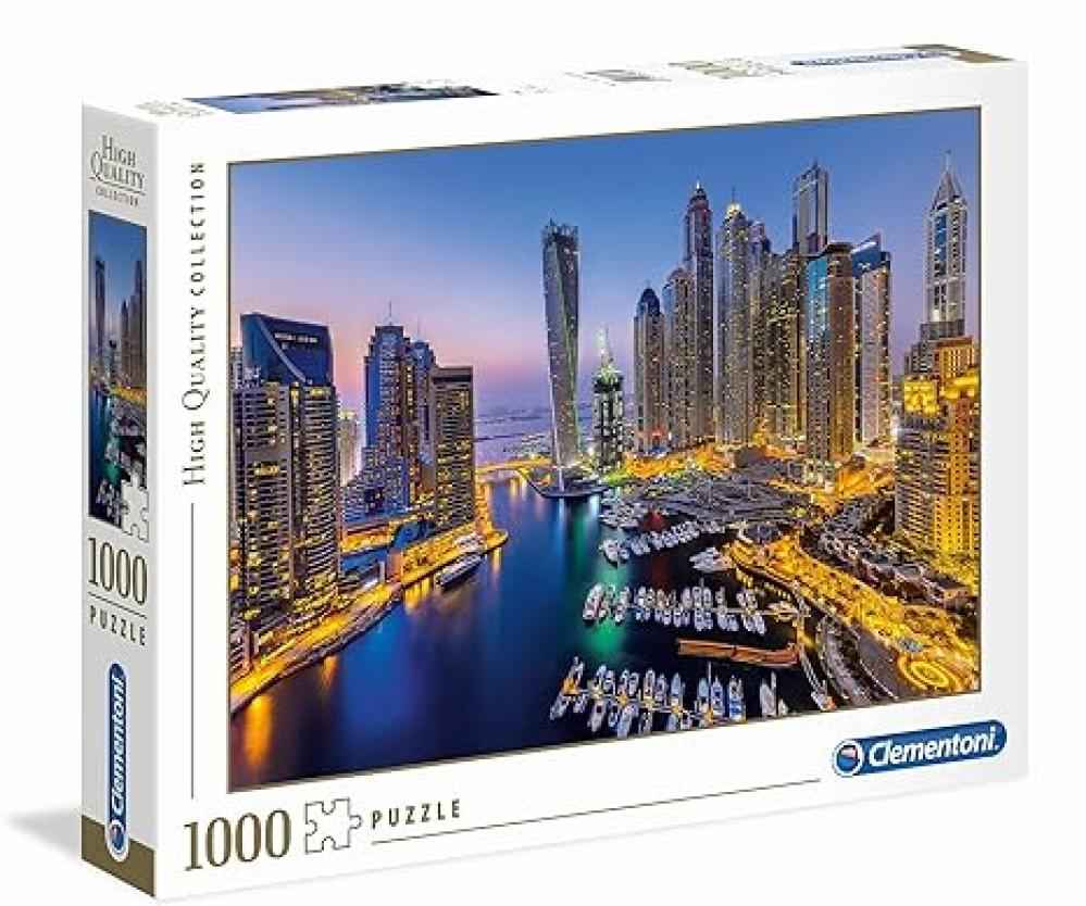 كليمينتوني بزل دبي 1000 قطعة العاب البزل Clementoni