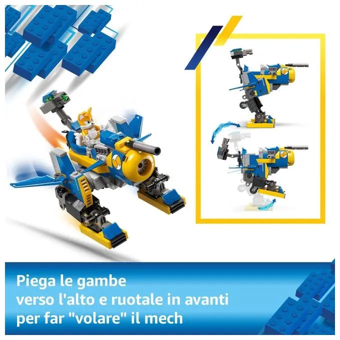 ليجو 77002 سونيك سايكلون ضد ميتال سونيك مكعبات التركيب LEGO