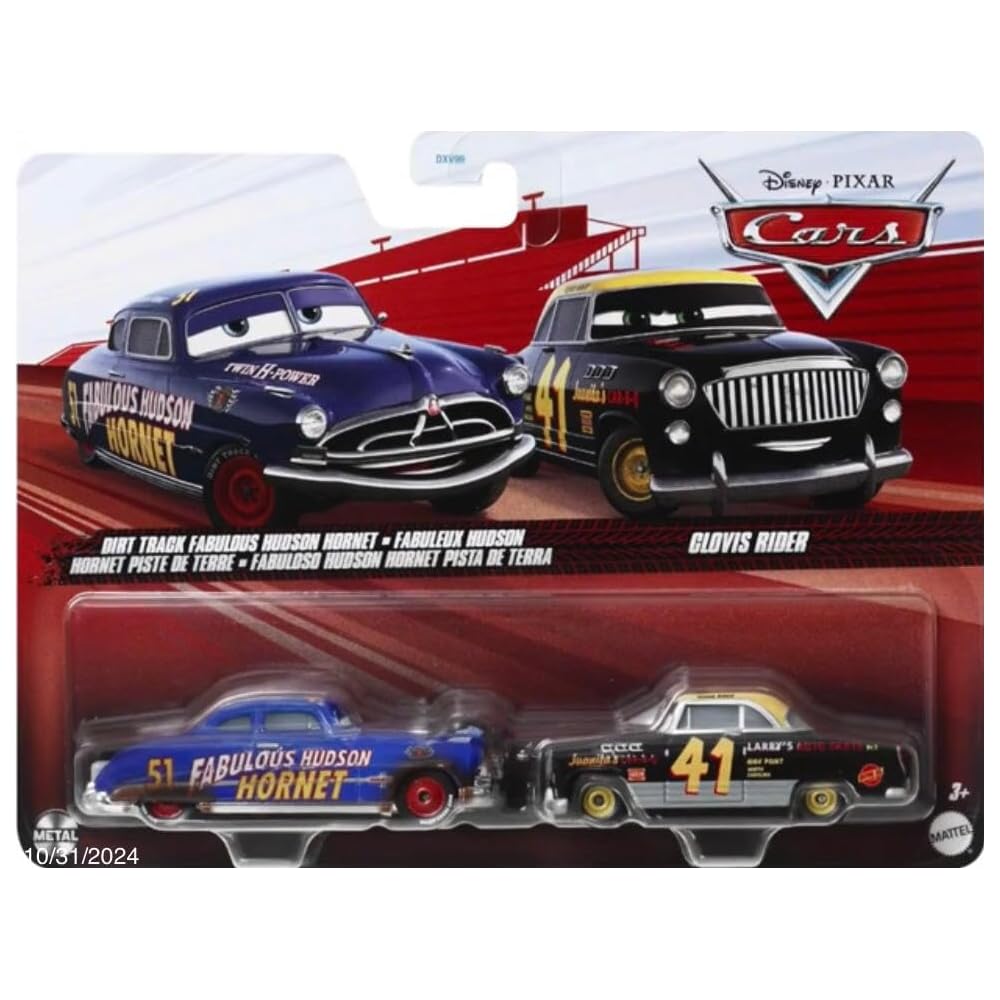 ديزني كارز سيارة هادسون هورنت وكلوفيس رايدر مركبات الأطفال Disney