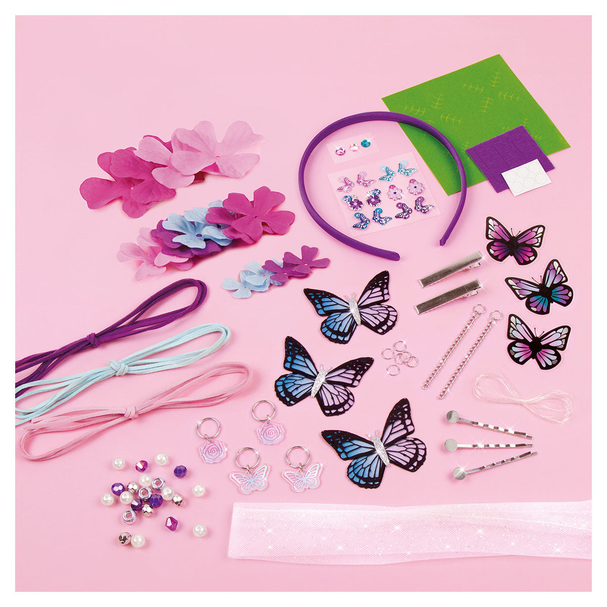 ميك ات ريل صممي اطواق الشعر الخرز والاكسسوارات Make it Real