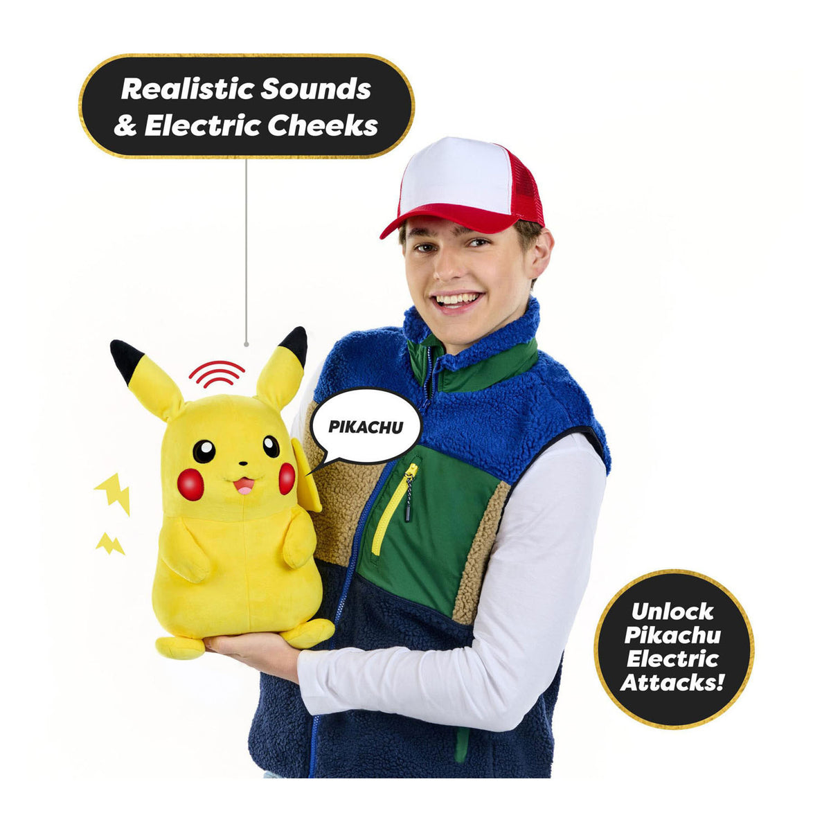 بوكيمون دمية بيكاتشو القطنية التفاعلية الالعاب القطنية Pokemon