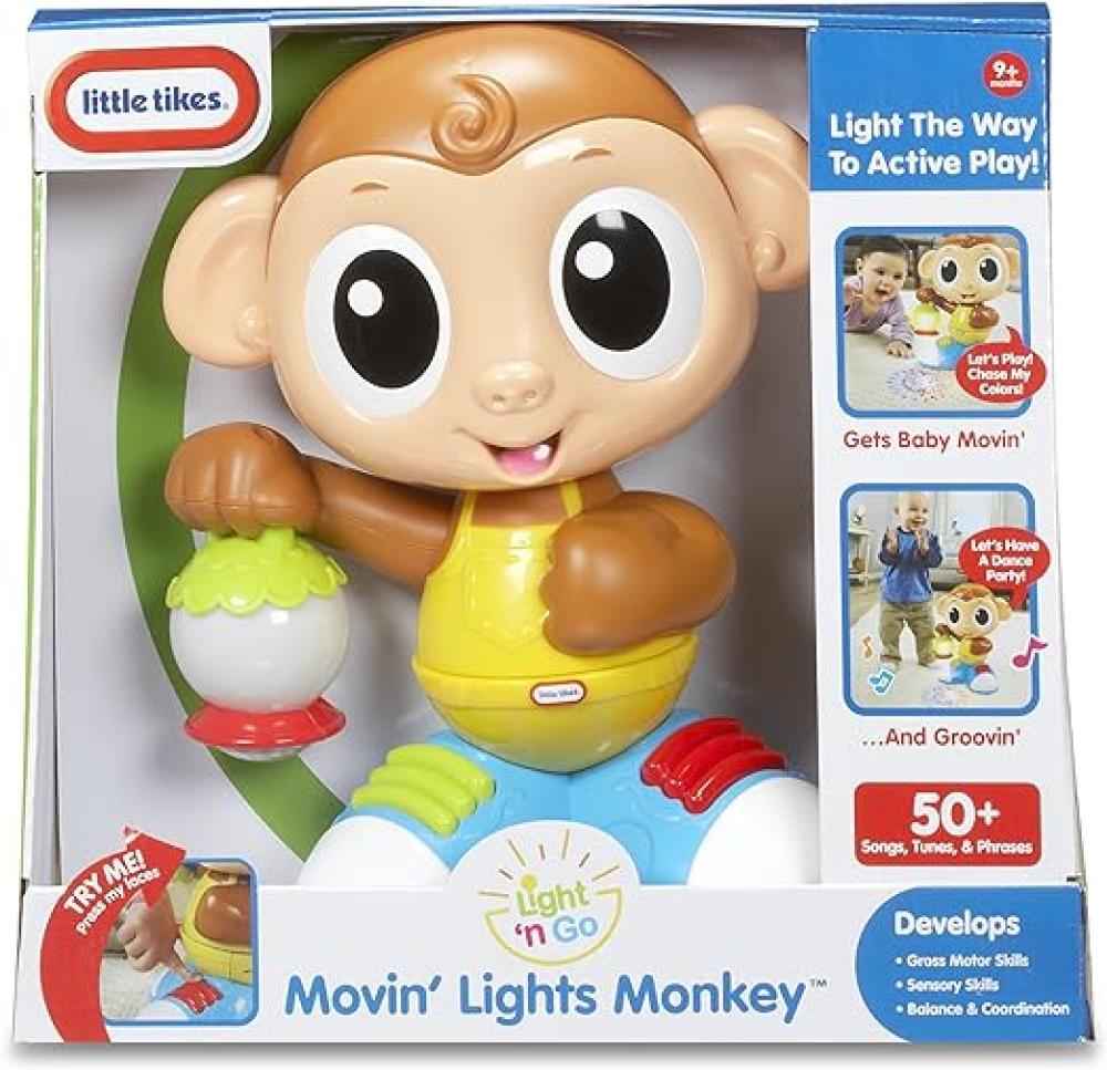 ليتل تايكس القرد المتحرك المضيء مواليد تفاعلي Little Tikes
