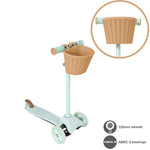 ايفو سكوتر ميني كروزر 3 عجلات مع سلة اخضر سكوتر 3 عجلات EVO