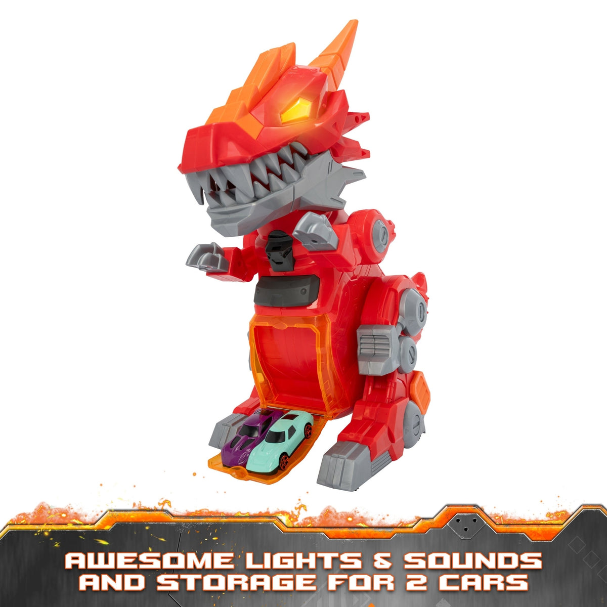 تيمسترز التنين العملاق مركبات مع مسار Teamsterz