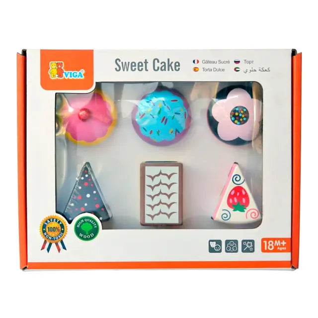 فيجا لعبة قطع الكيك ألعاب المطابخ VIGA