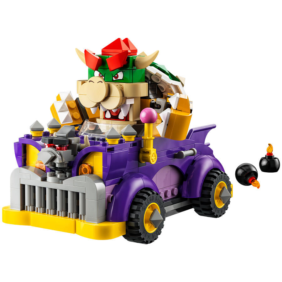 ليجو سوبر ماريو مكعبات بناء سيارة باوزر ماسل مكعبات التركيب LEGO