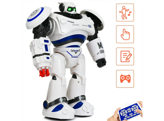 كرازون روبوت التحكم بالأشعة تحت الحمراء الكبير ألعاب الروبوت Crazon