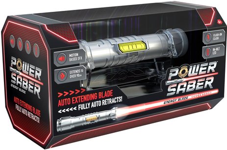 لعبة سيف الطاقة الأحمر قابل للتمدد والانكماش تقمص الأدوار Power Saber
