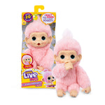ليتل لايف بيتس ماي بيبي مونكي ميني لونا ليمون الالعاب القطنية Little Live Pets