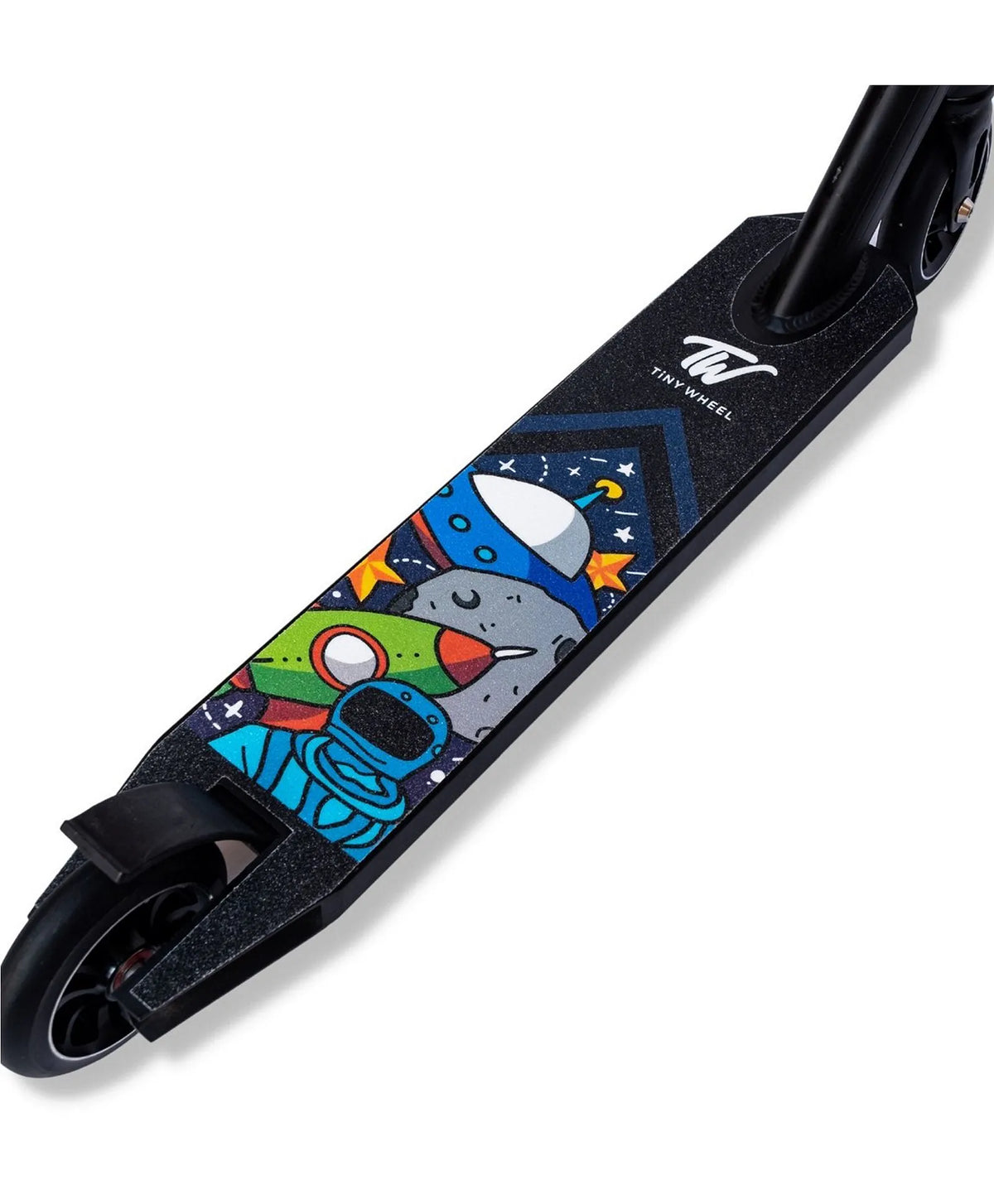 تايني ويل سكوتر الفضاء بلون أسود عجلتين قابل للطي سكوتر عجلتين Tiny Wheel