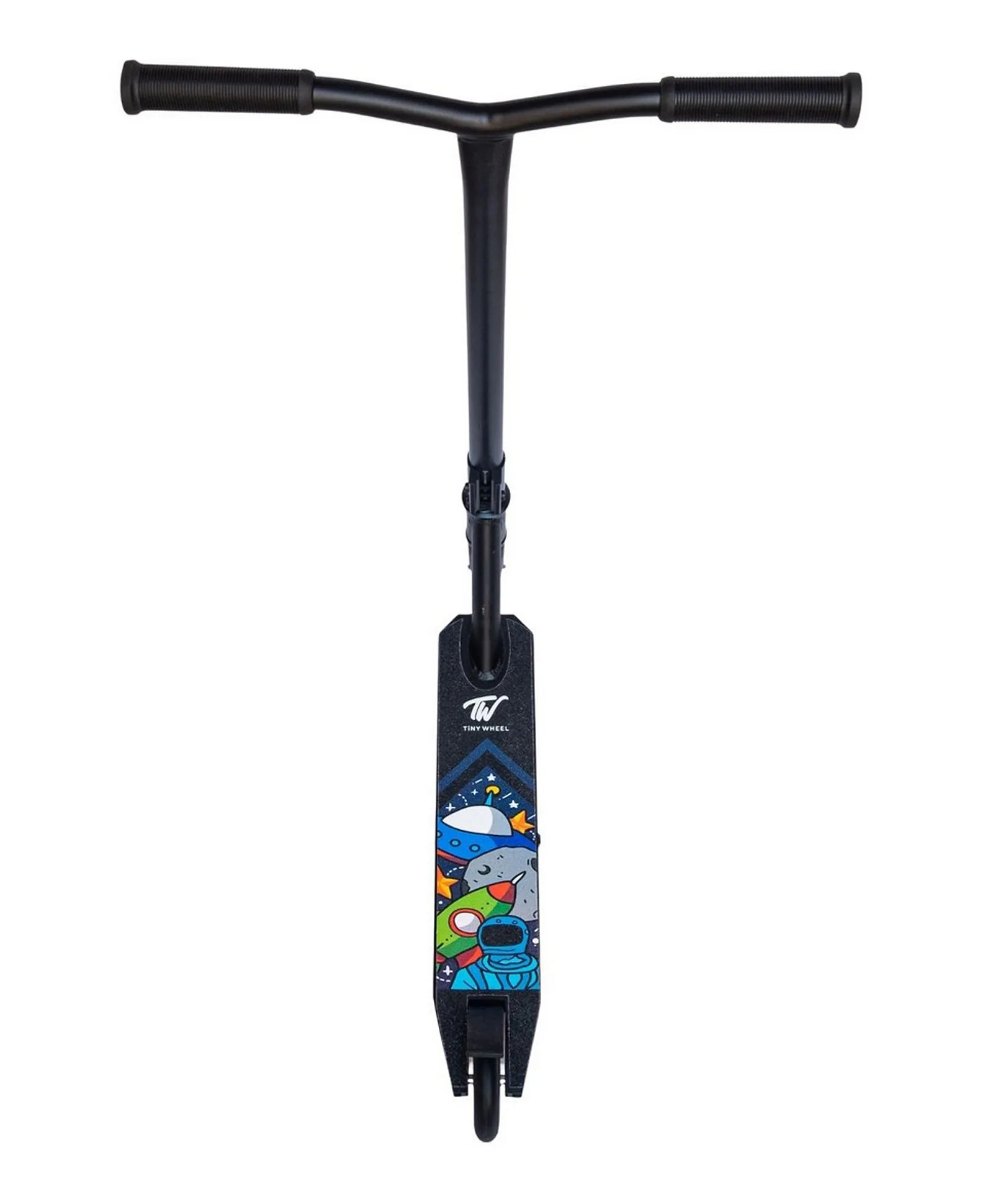 تايني ويل سكوتر الفضاء بلون أسود عجلتين قابل للطي سكوتر عجلتين Tiny Wheel