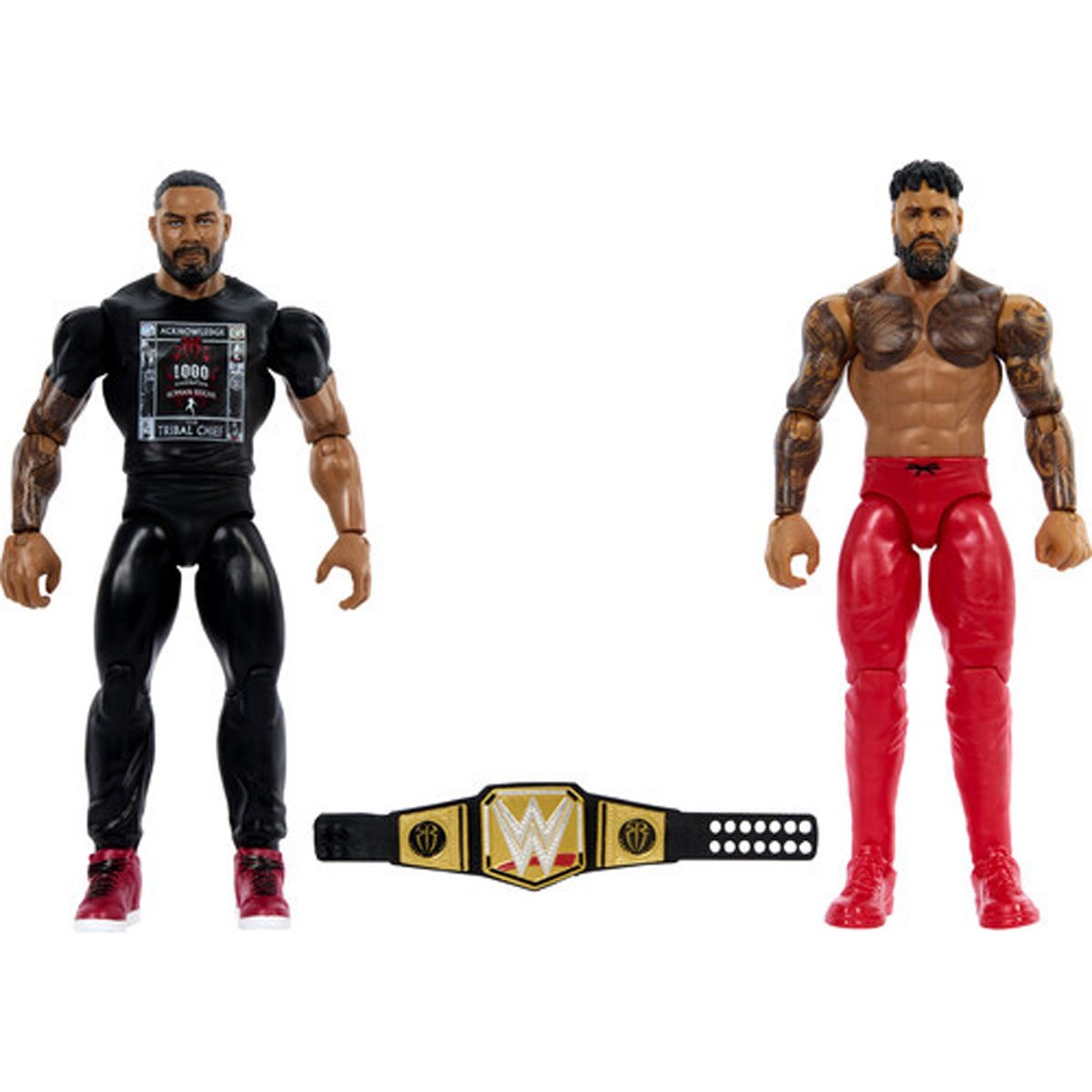 دبليو دبليو اي مجسم رومان رينز ضد جاي أوسو مجسمات الشخصيات WWE