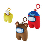 امونج اس مجموعة ميداليات اشكال متنوعة مجسمات الحيوانات Among us