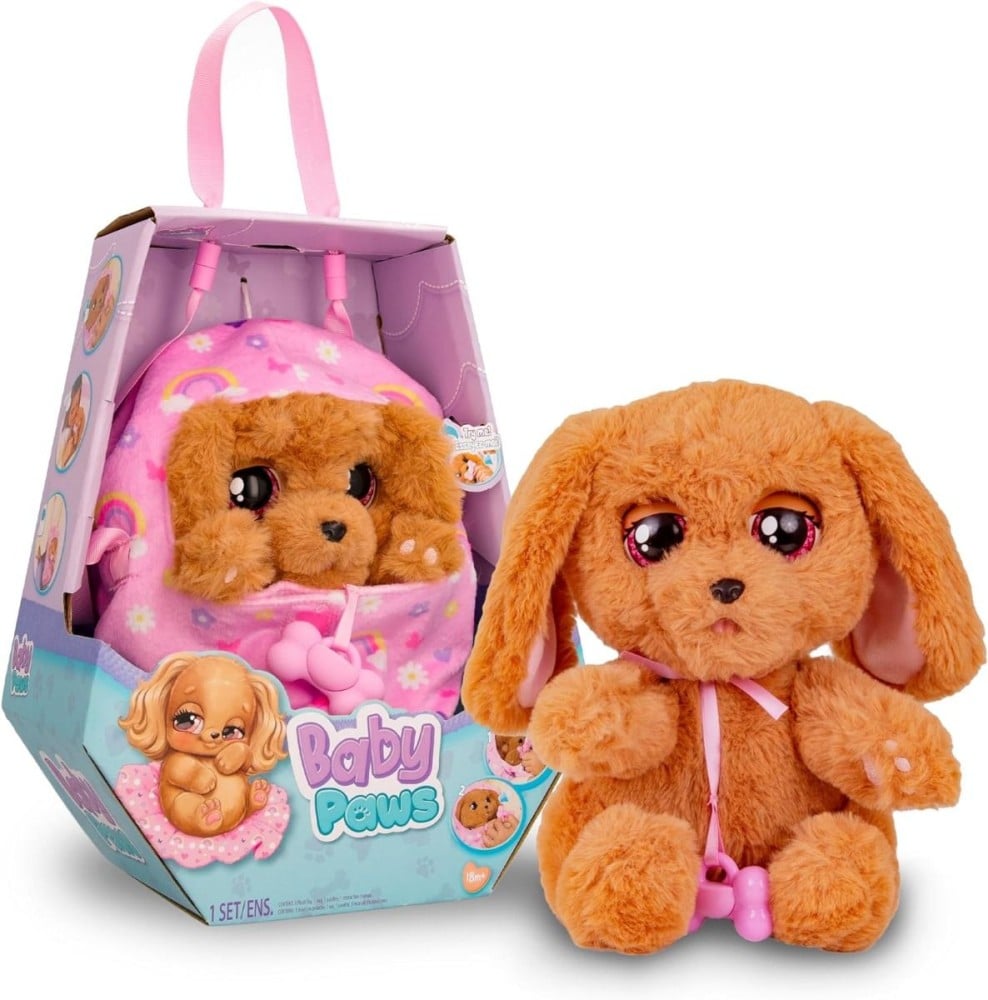 دمية كلبي الرضيع المنغمس القطنية الالعاب القطنية Baby Paws