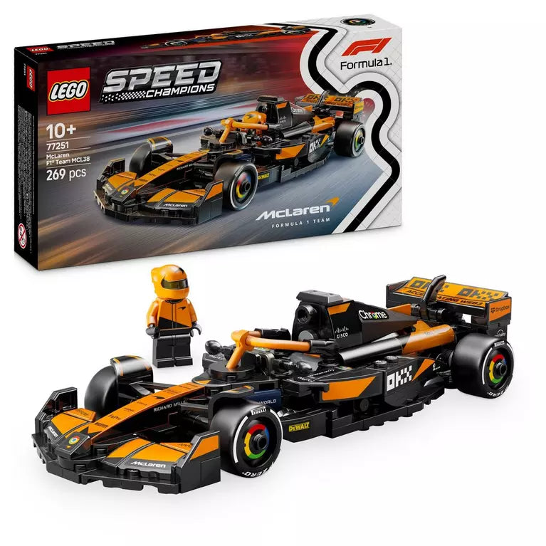 ليجو 77256 سبيد سيارة سباق ماكلارين إف 1 مكعبات التركيب LEGO