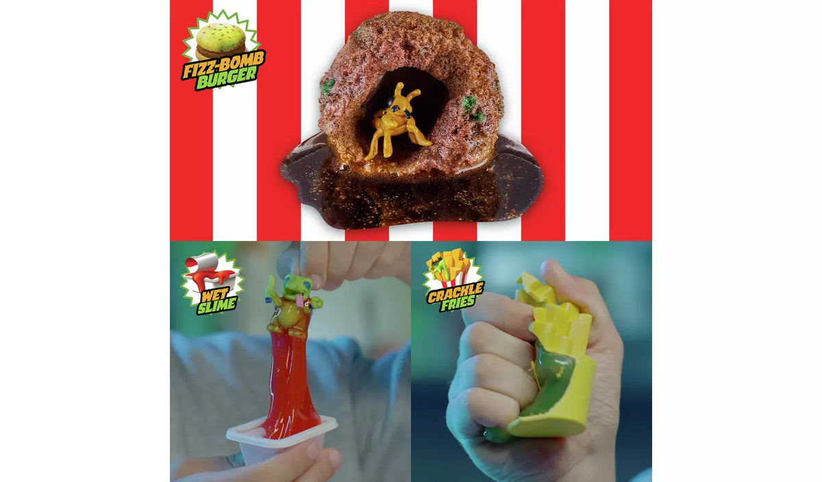 الرعب المقلي لعبة برجر السلايم أوز المقلي بالرعب ألعاب الأكشن Terror Fried