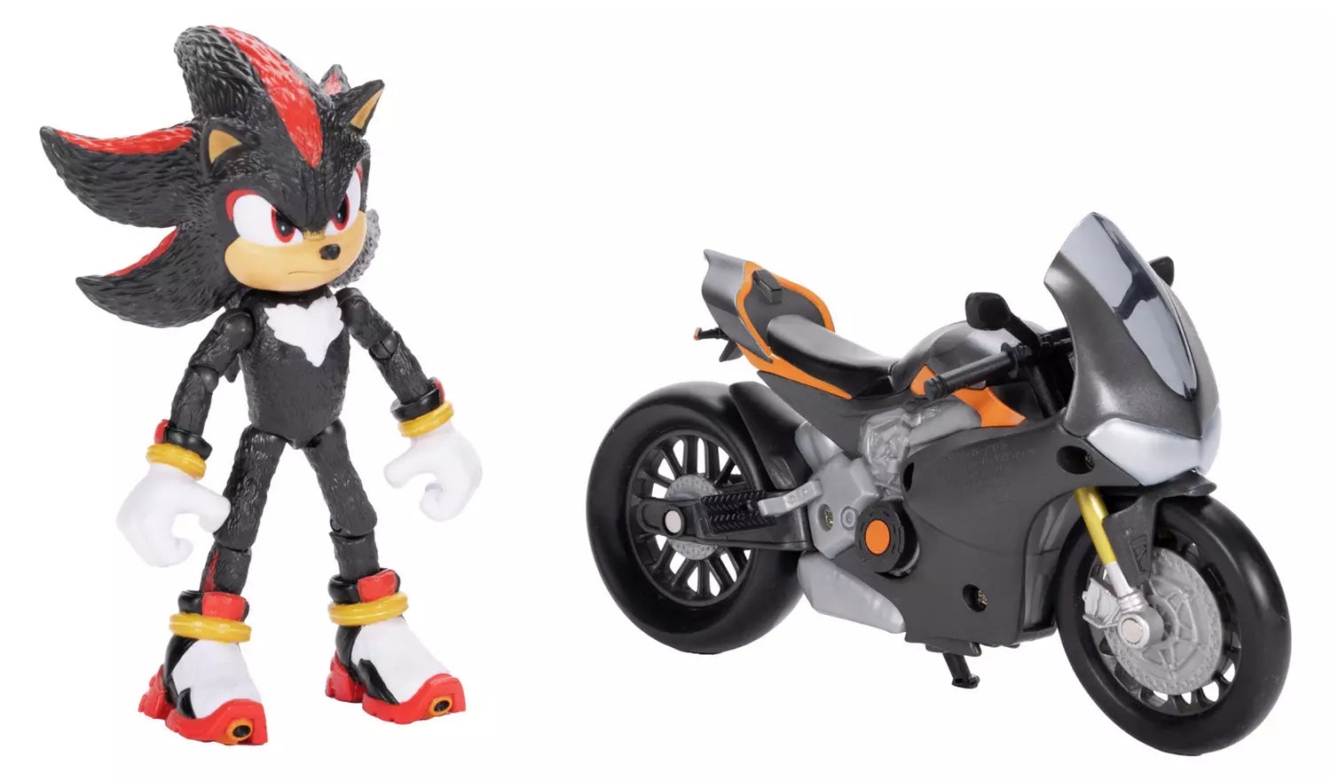 سونيك 3 مجسم ودراجة نارية شخصيات كرتونية Sonic