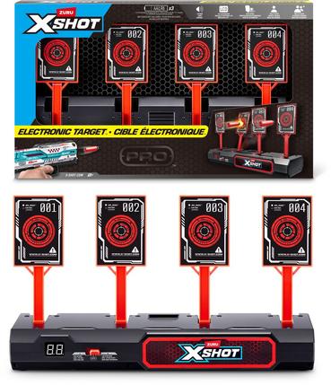 اكس شوت الهدف الإلكتروني مسدسات مطاطية Zuru