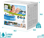 انتكس مسبح ايزي 3.1 متر المسابح الخارجية Intex