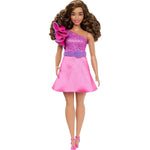 باربي دمية فستان الوردي اللامع دمى الشخصيات Barbie