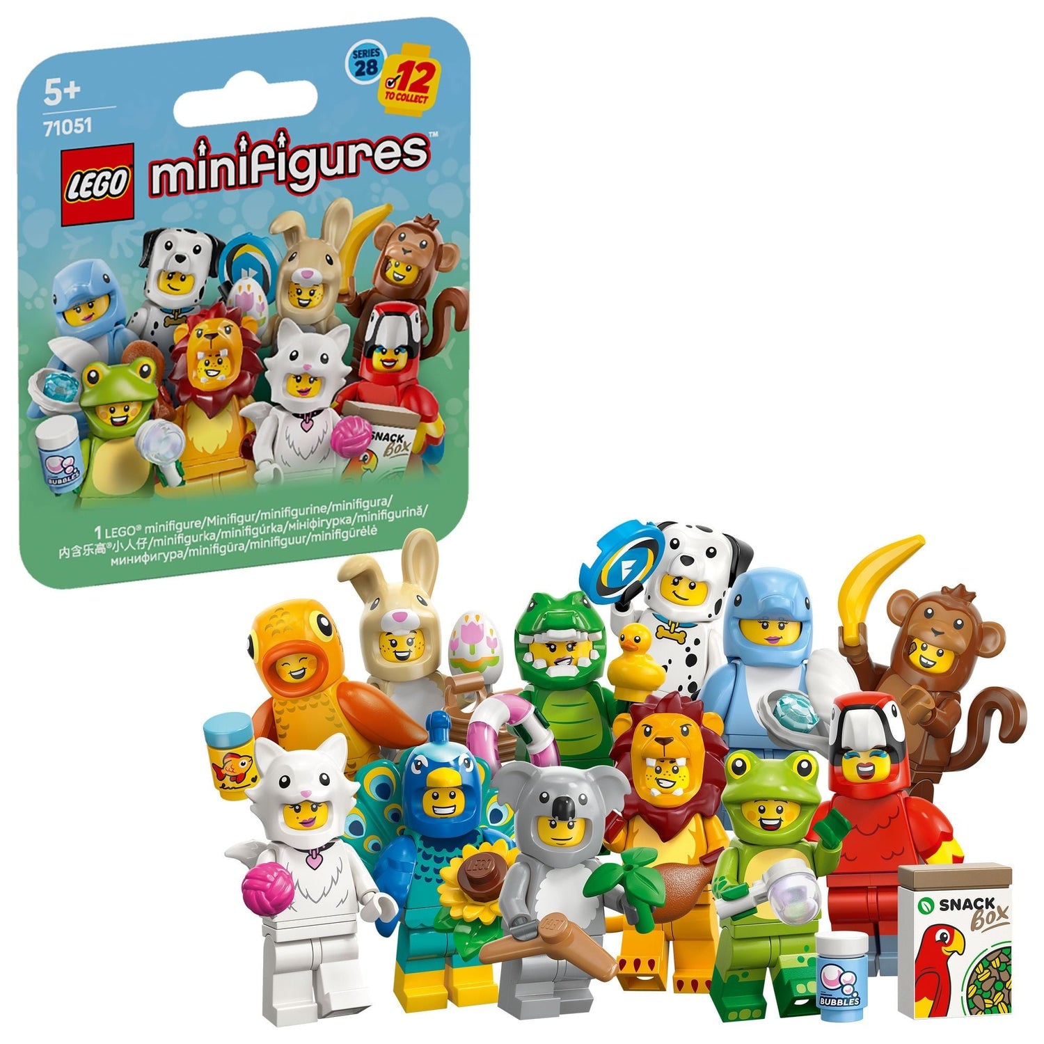 ليجو 71051 شخصيات مصغرة مكعبات التركيب LEGO